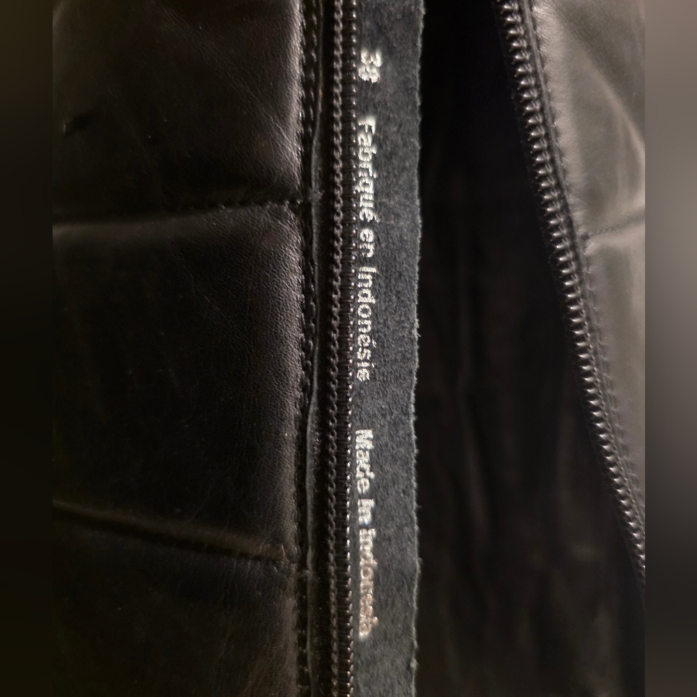 RUDSAK Black Quilted Leather Knee-High Boots - Picture 10 of 11